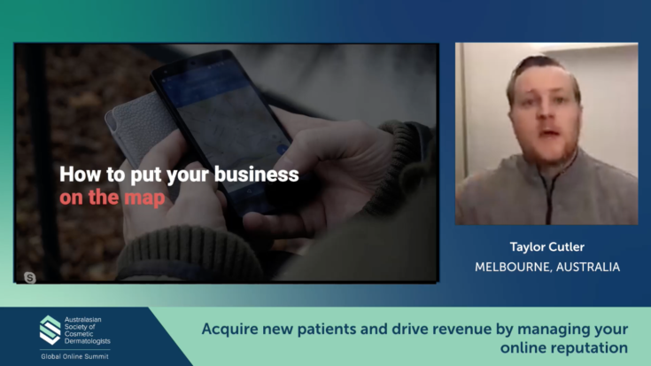 Acquire new patients and drive revenue by managing your online reputation – Taylor Cutler